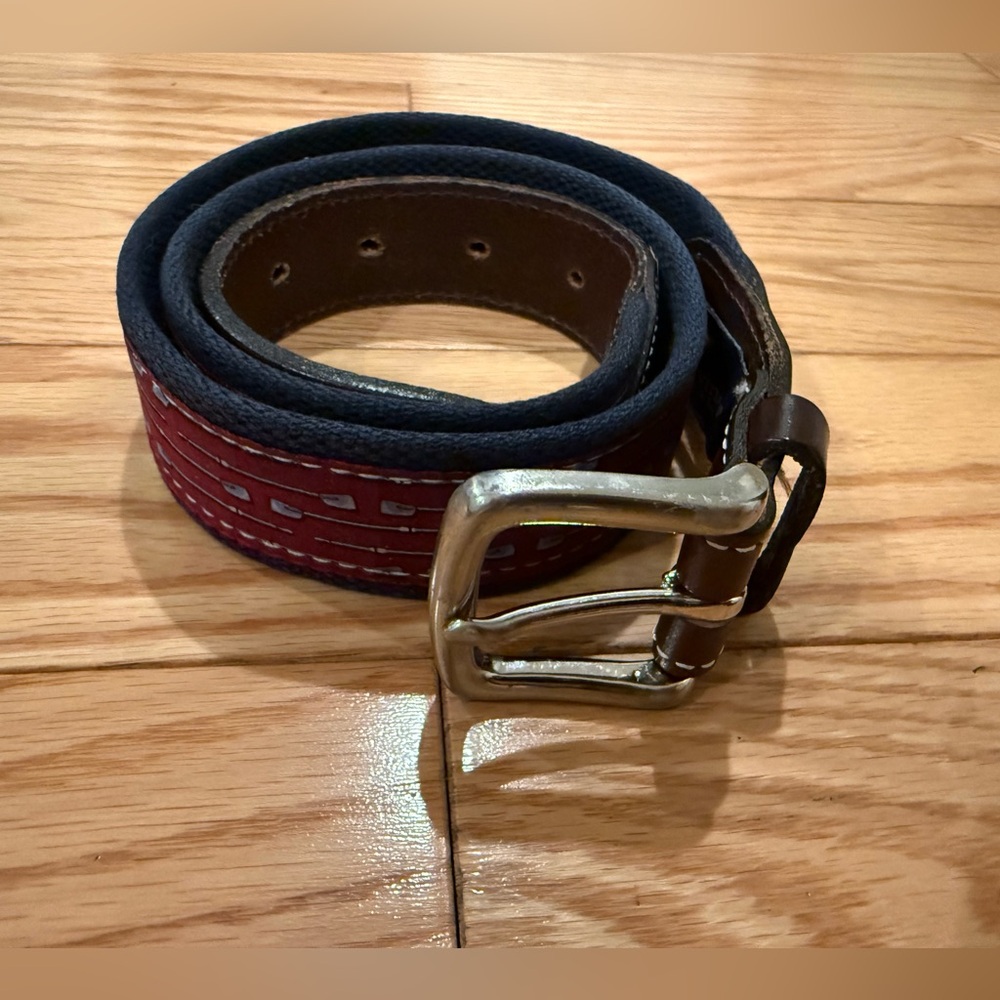 Vineyard vines oar paddle crew rowing belt size 32